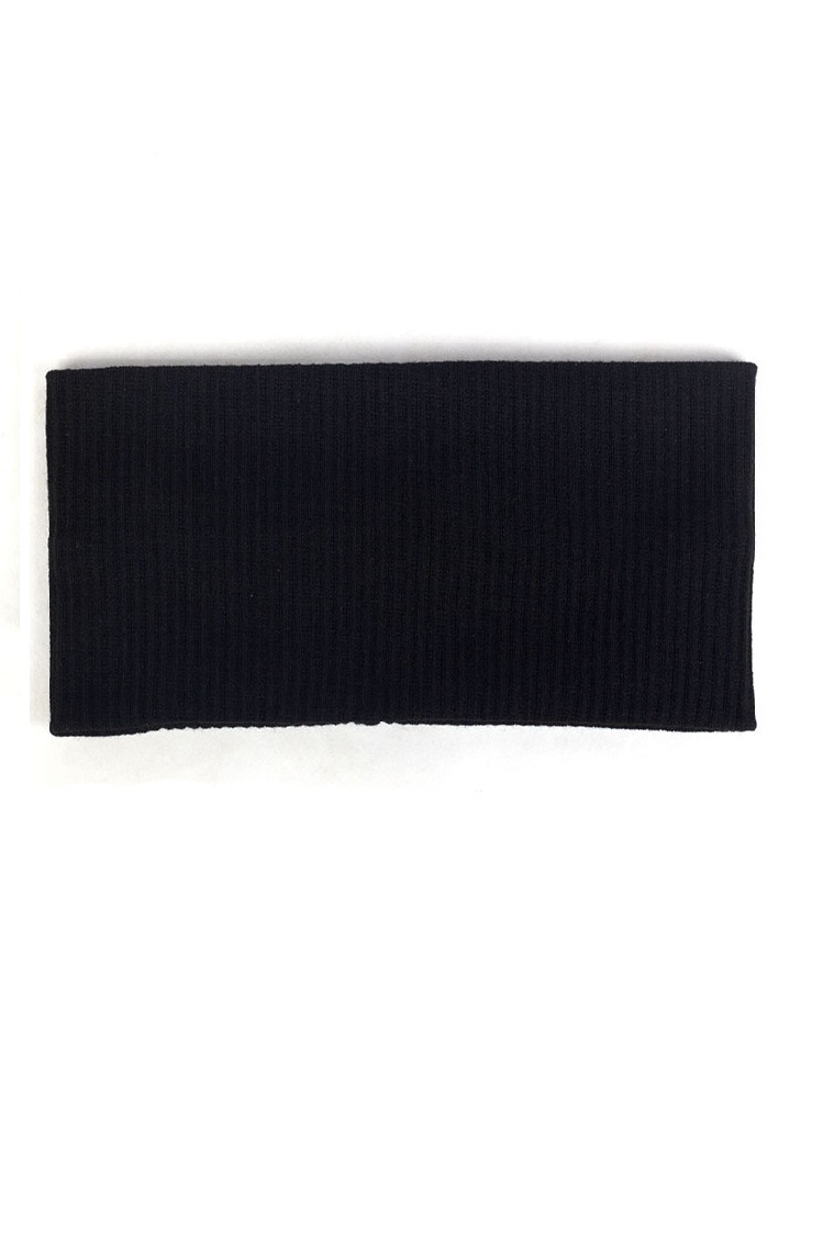 Повязка для головы ANbeauty 19х9 см Black (AN0103302)