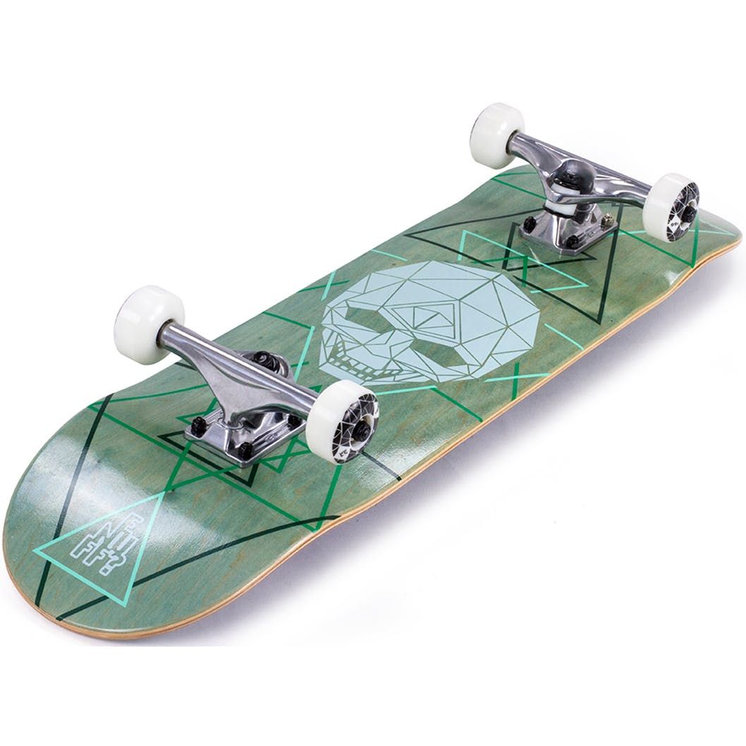 Скейтборд Enuff Geo Skull 8х32 дюймів Зелений (1012-ENU2950-GR)