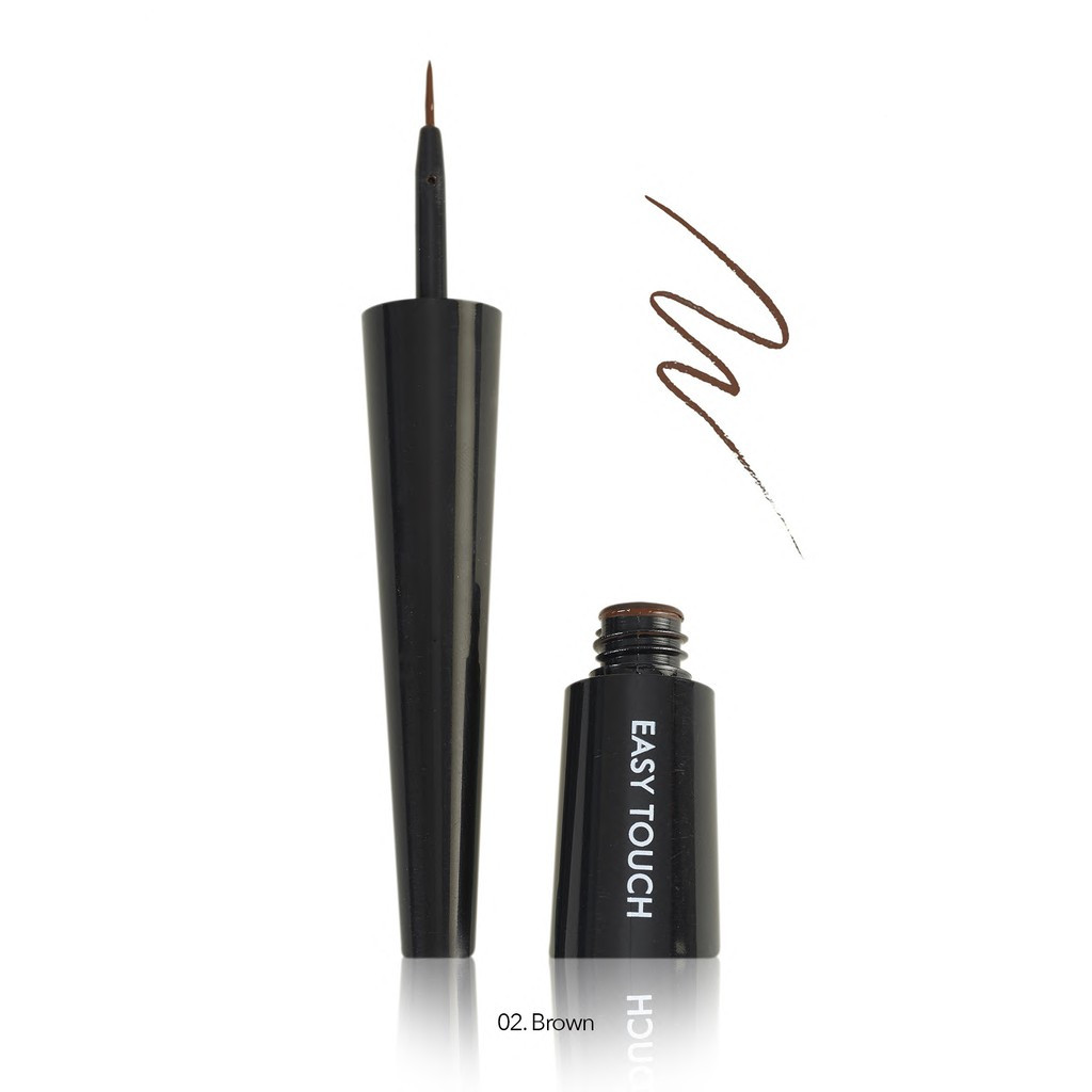 Подводка для глаз Tony Moly Easy Touch Liquid Eyeliner коричневая 5 мл (8806358512552)