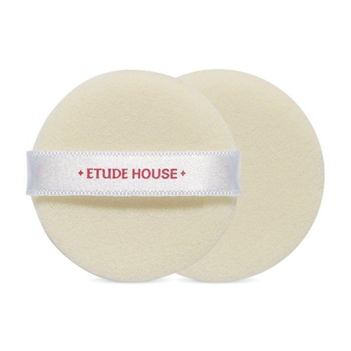 Пуф для нанесения пудры Etude House My Beauty Tool Pressed Powder Puff 2 шт (8806179438956)