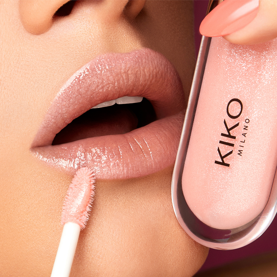 Блеск для губ Kiko Milano 3D Hydra Lipgloss 03 Жемчужный абрикос