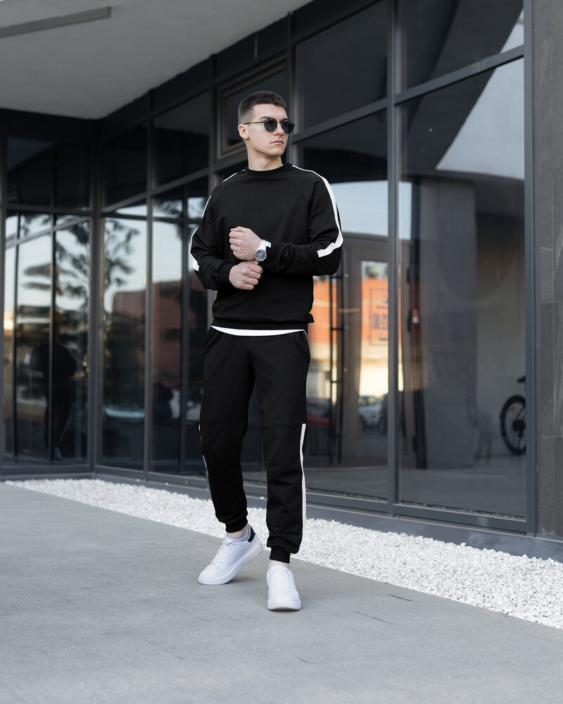 Спортивный костюм мужской Pobedov Black moon 384281 XXL Черный (00000008552)