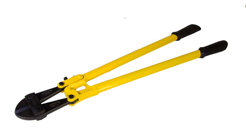Ножницы для прутов и арматуры MASTERTOOL 750 мм Ø 10 мм T8/HRC53~60 Yellow (01-0130)