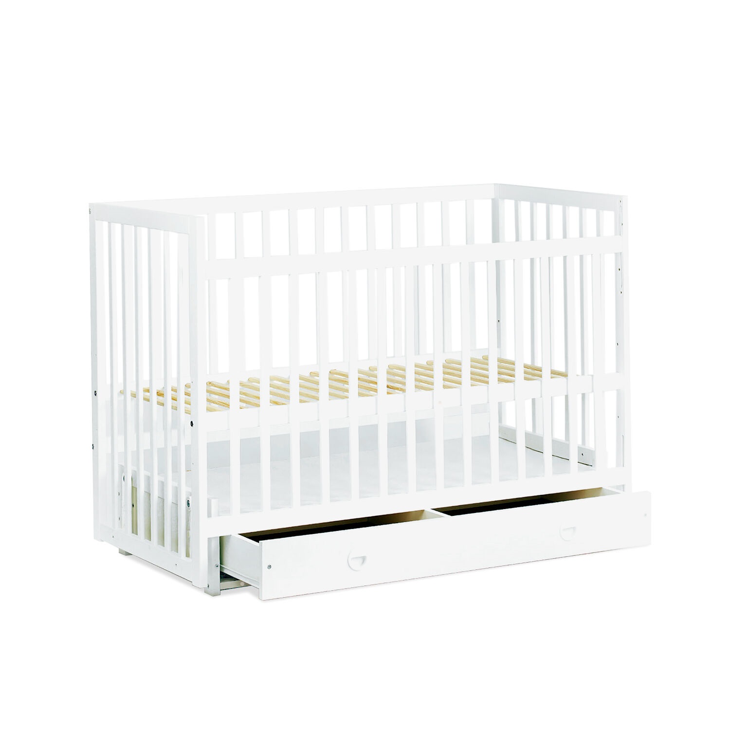 Кроватка деревянная Кузя София 120 х 60 см White (129957)