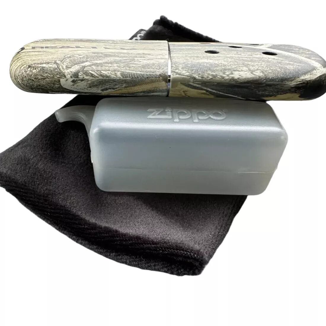 Каталитическая бензиновая грелка для рук Zippo Hand Warmer на 12 часов Растительный камуфляж (2007905)