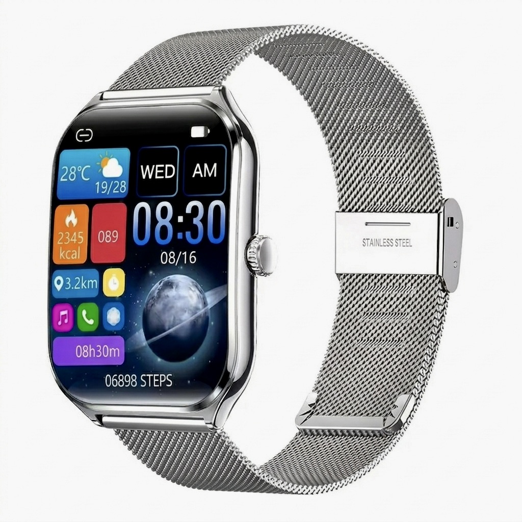 Lemfo FitCloudPro MT61s AMOLED Silver
