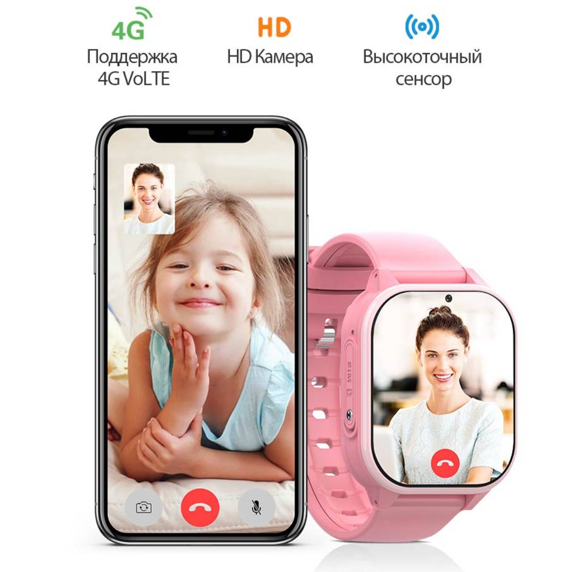 Wonlex KT19 Pro Max 8GB Pink — фото 6