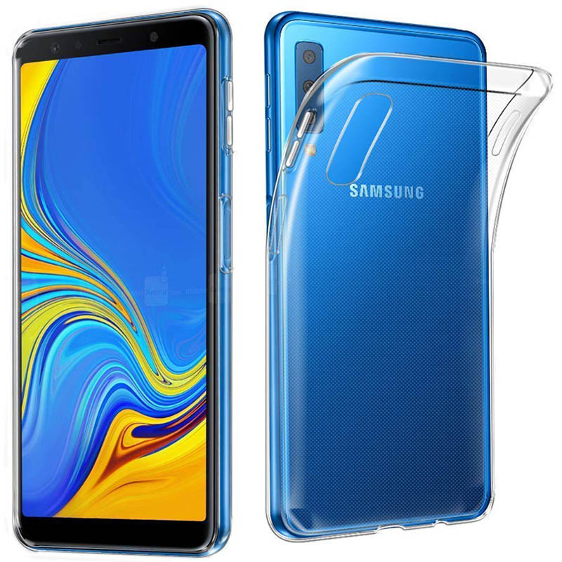 Чохол Epic Transparent 1,0mm для Samsung A750 Galaxy A7 (2018) (Безбарвний (прозорий)) 1081507