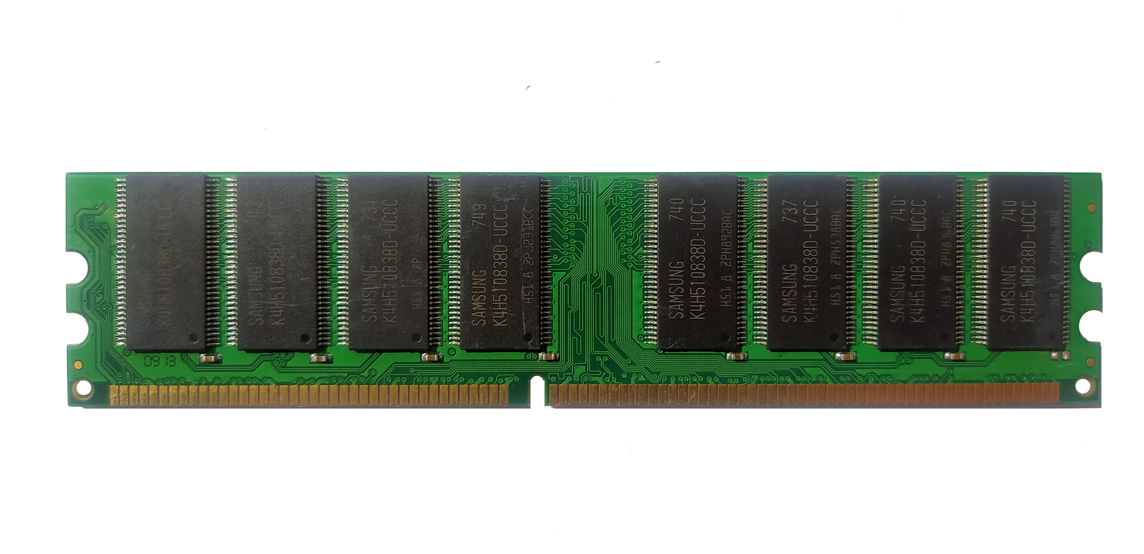 Оперативна пам'ять Samsung DDR1 1GB 400 MHz PC3200 (M368L2923DUN-CCC)