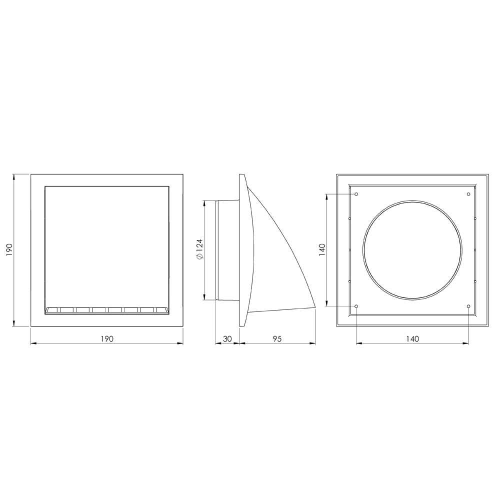 Вытяжной колпак EUROPLAST ND12FVP