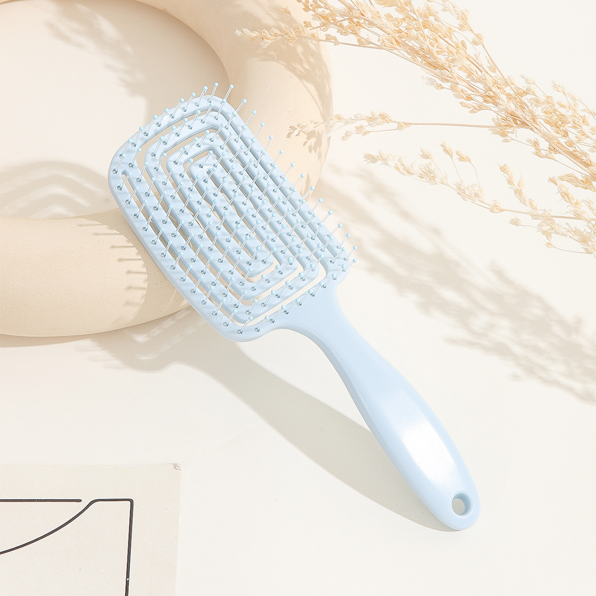 Расческа продувная для Волос ANbeauty Голубая (AN0103378)