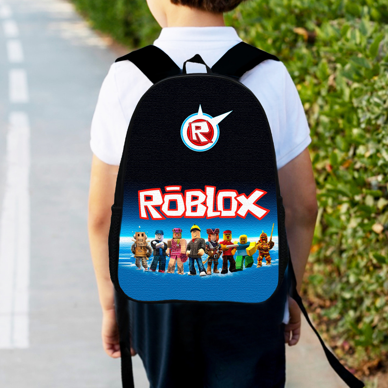 Дитячий рюкзак Roblox 34×27×13 см, водостійкий поліестер, різнокольоровий