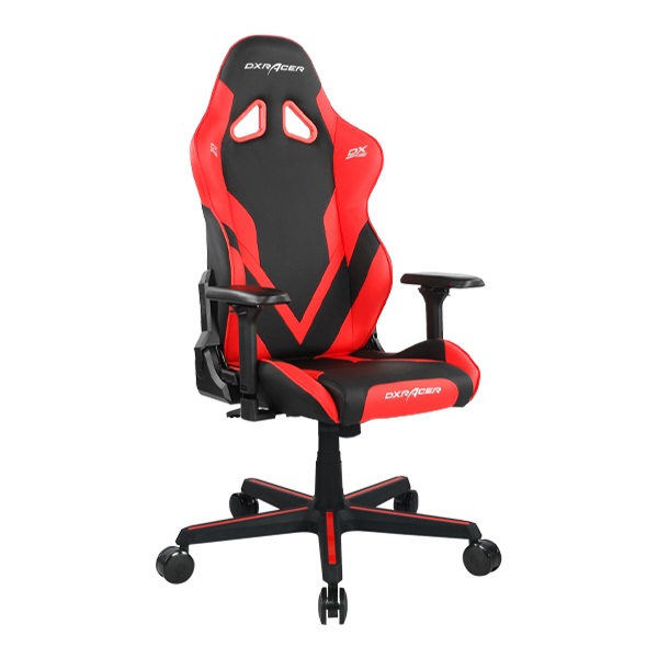 Кресло для геймеров DXRAcer G Series D8100 GC-G001-NR-C2-NVF Black/Red