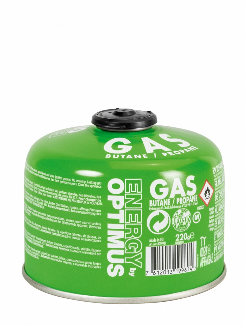 Газовий балон Optimus Universal Gas Butan/Propane 220 г (1017-8019961)