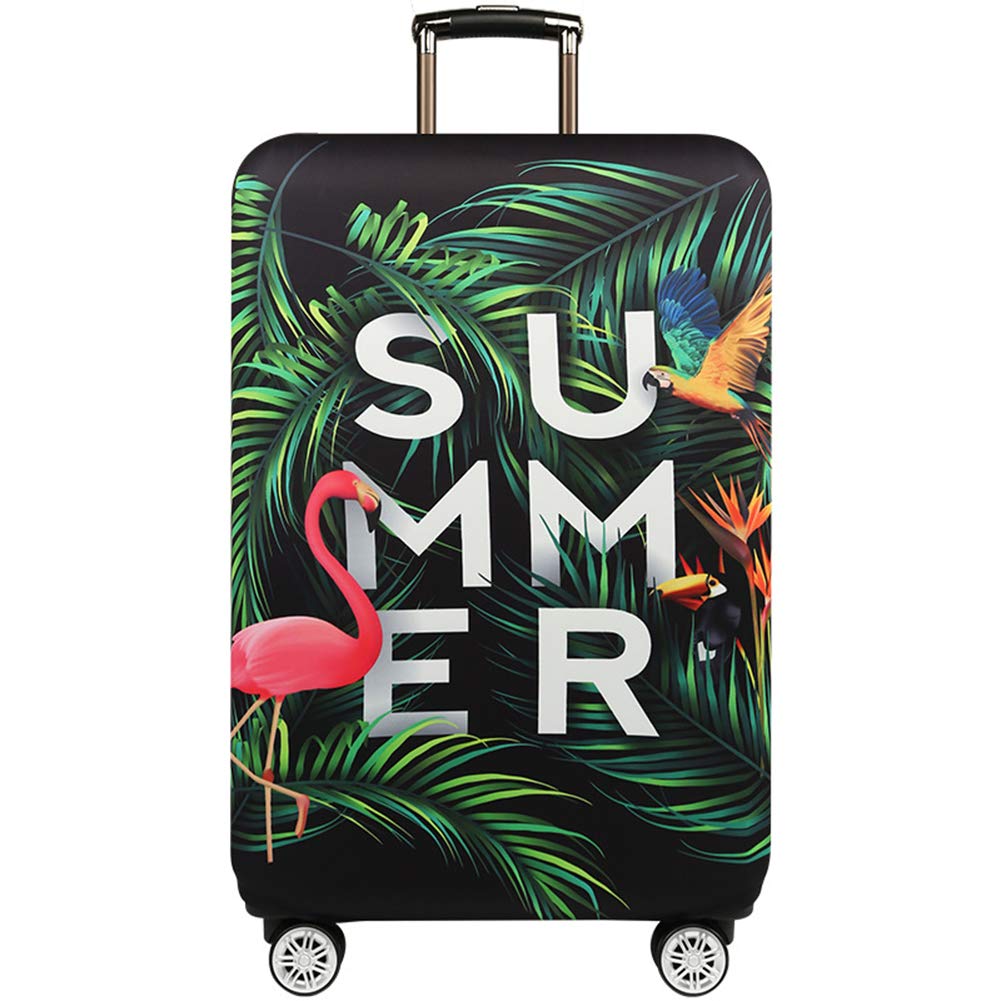 Чехол для чемодана Turister модель Green Summer размер L Разноцветный (Gsm_144L)