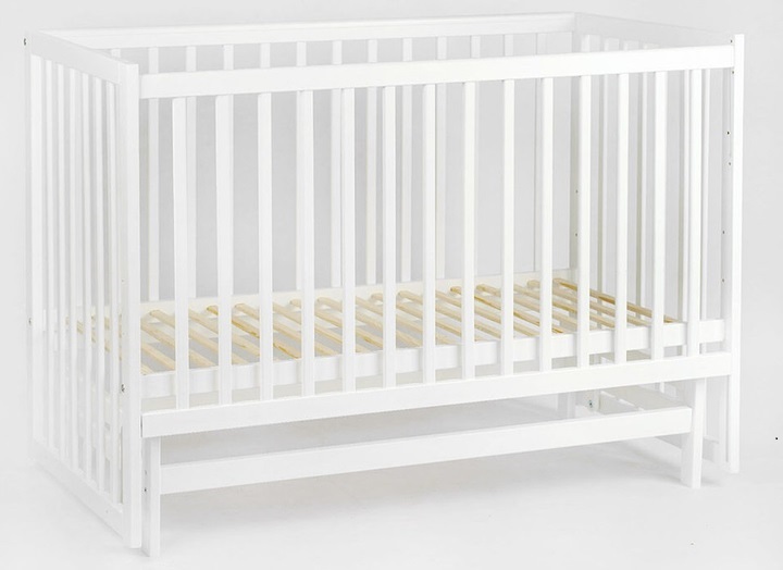 Кроватка детская Наталка Сказка-2 125 x 65 x 97 см White (129956)