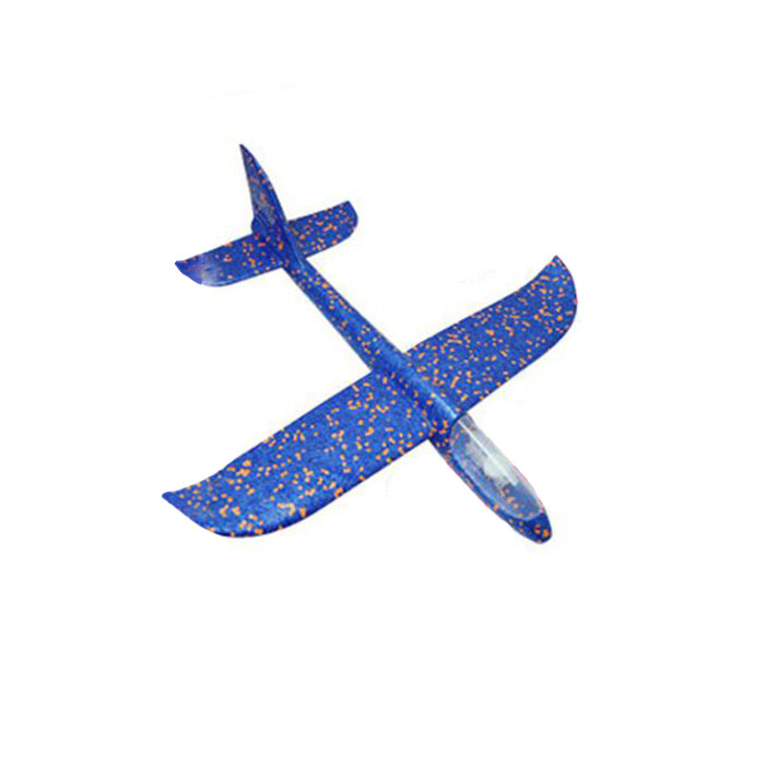 Детский самолет-планер с LED подсветкой Синий (2365-4)