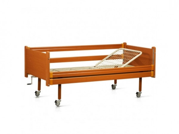 Ліжко дерев'яне функціональне двосекційне OSD-93