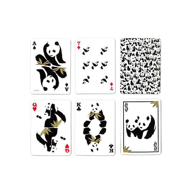 Картки для гри в покер USPCC Панди (krut_0661)