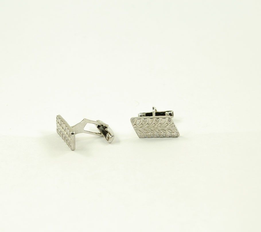 Запонки мужские Maxi Silver 4814