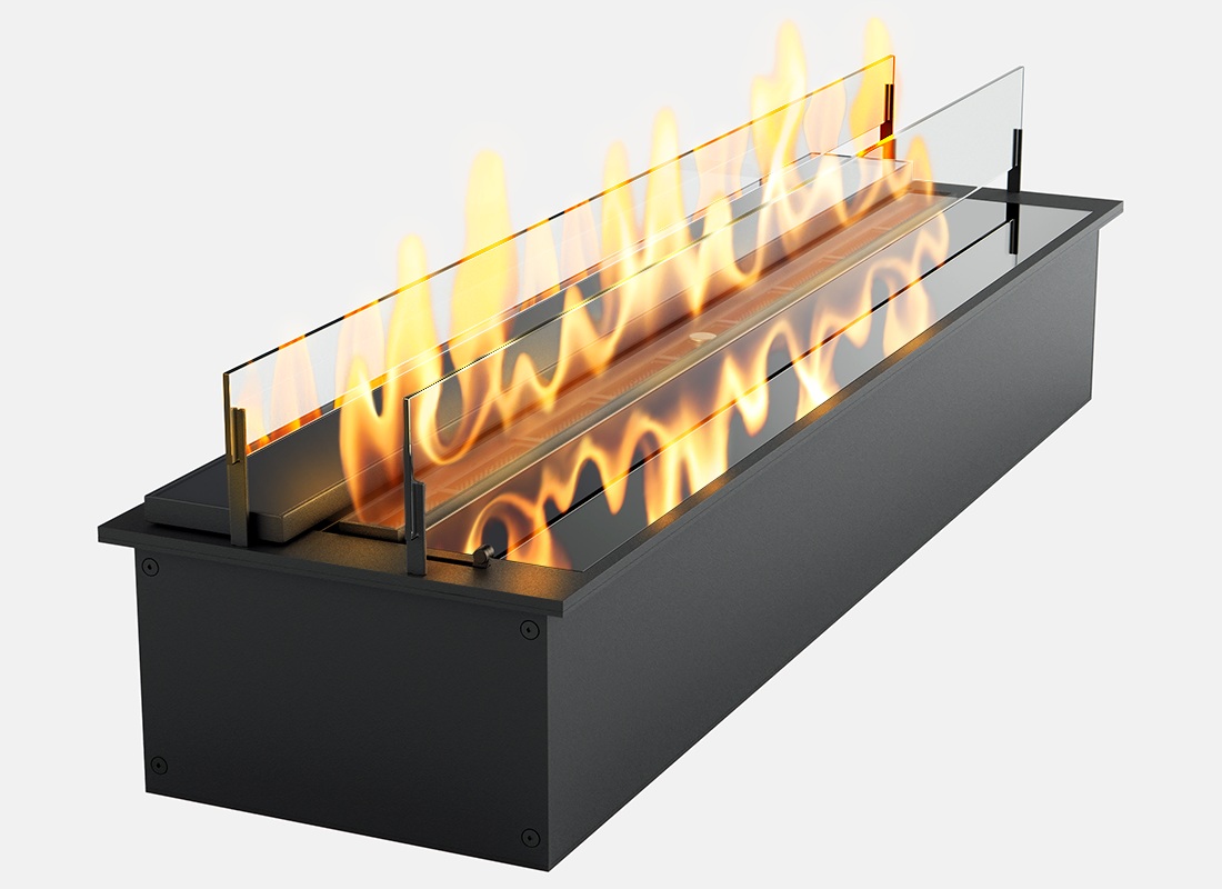 Механический биокамин на биотопливе Gloss Fire Slider 1000