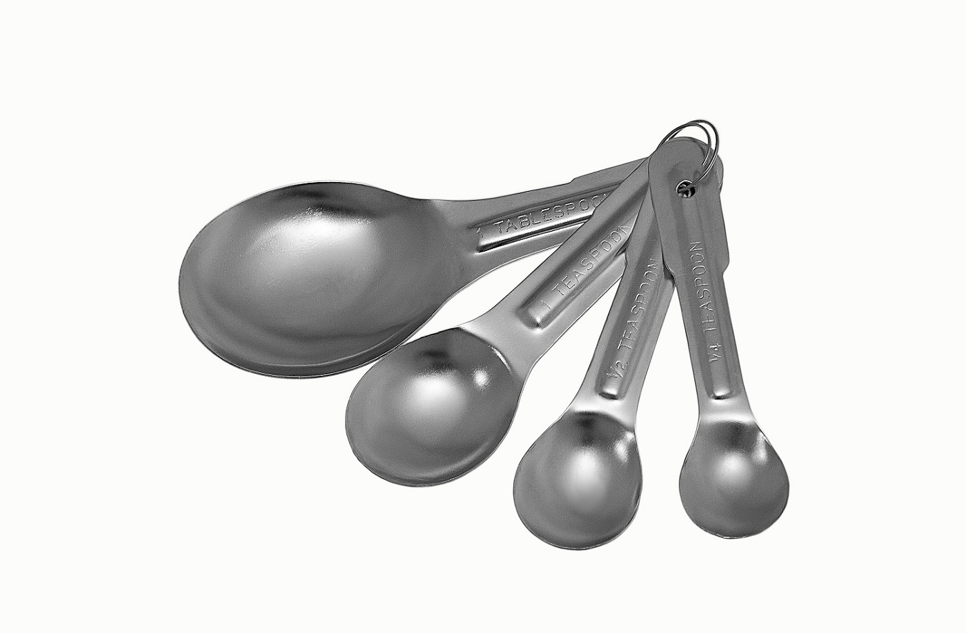 Набор мерных ложек One Chef Эконом 4 шт