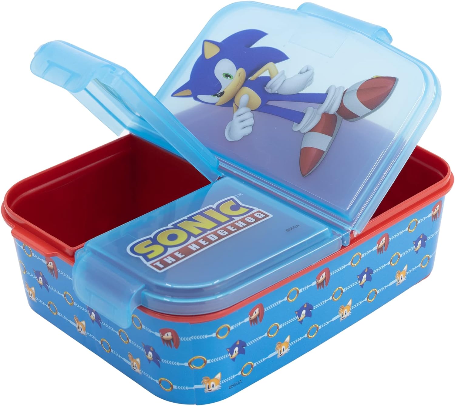 Ланч-бокс детский Stor Sonic 19,5x16,5x6,7 см (40520)