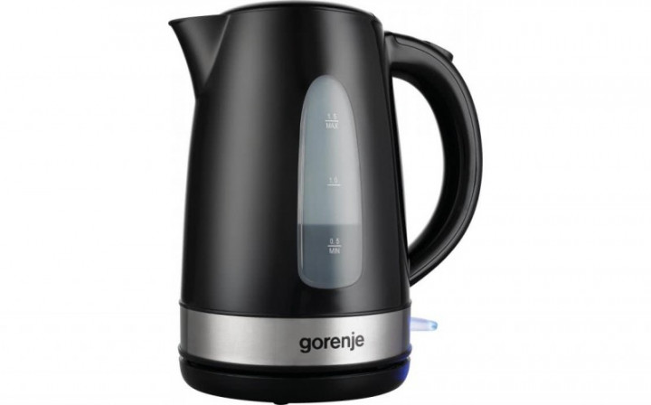 Електрочайник Gorenje K 15 DW Чорний (F00172687)