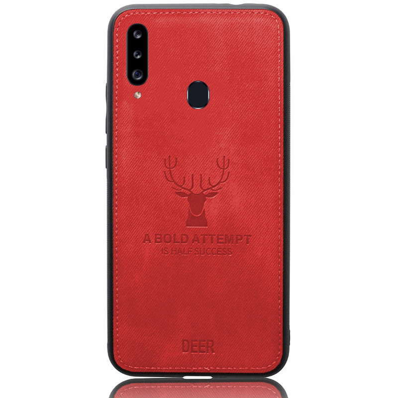 Чохол Deer Case для Samsung Galaxy A20s Red