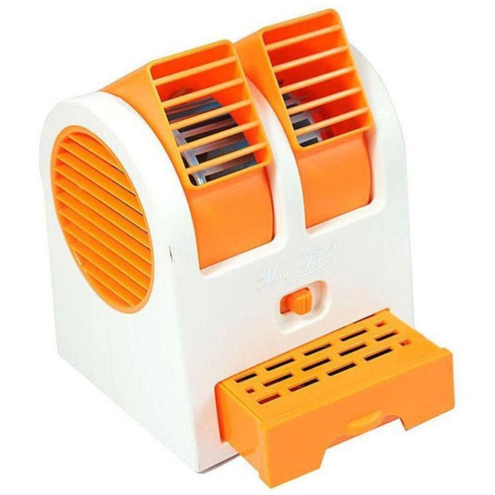 Мини-кондиционер вентилятор Mini Fan UKC HB-168 ARCTIC AIR COOLER Оранжевый