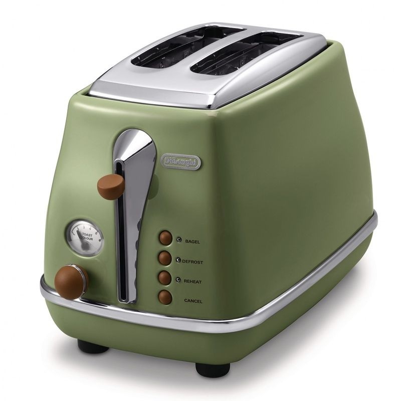 Тостер DeLonghi CTОV 2003.GR 900 Вт Зеленый (F00050680)