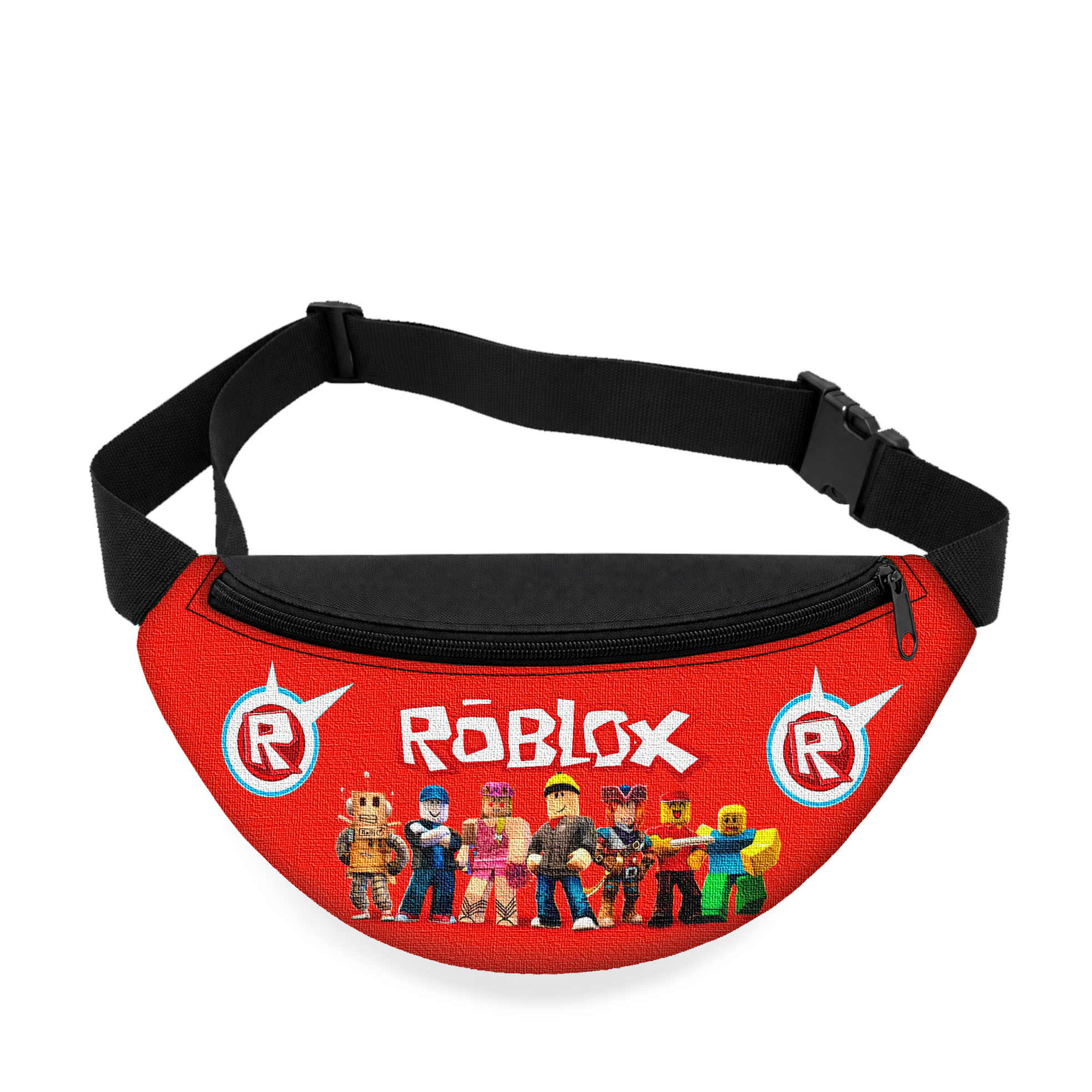 Дитяча бананка Roblox 32x15x7.5 см, чорна, оксфорд