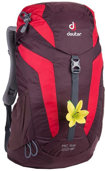 Рюкзак Deuter AC Lite 22 SL Aubergine-Fire (1052-3420216 5522)