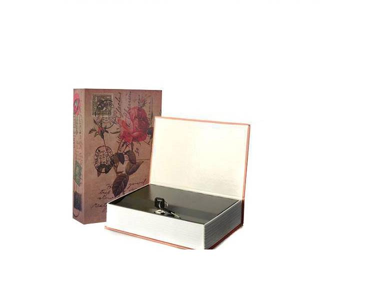 Кэшбокс Книга-сейф Bambi MK 0791 Роза (SKL0625)