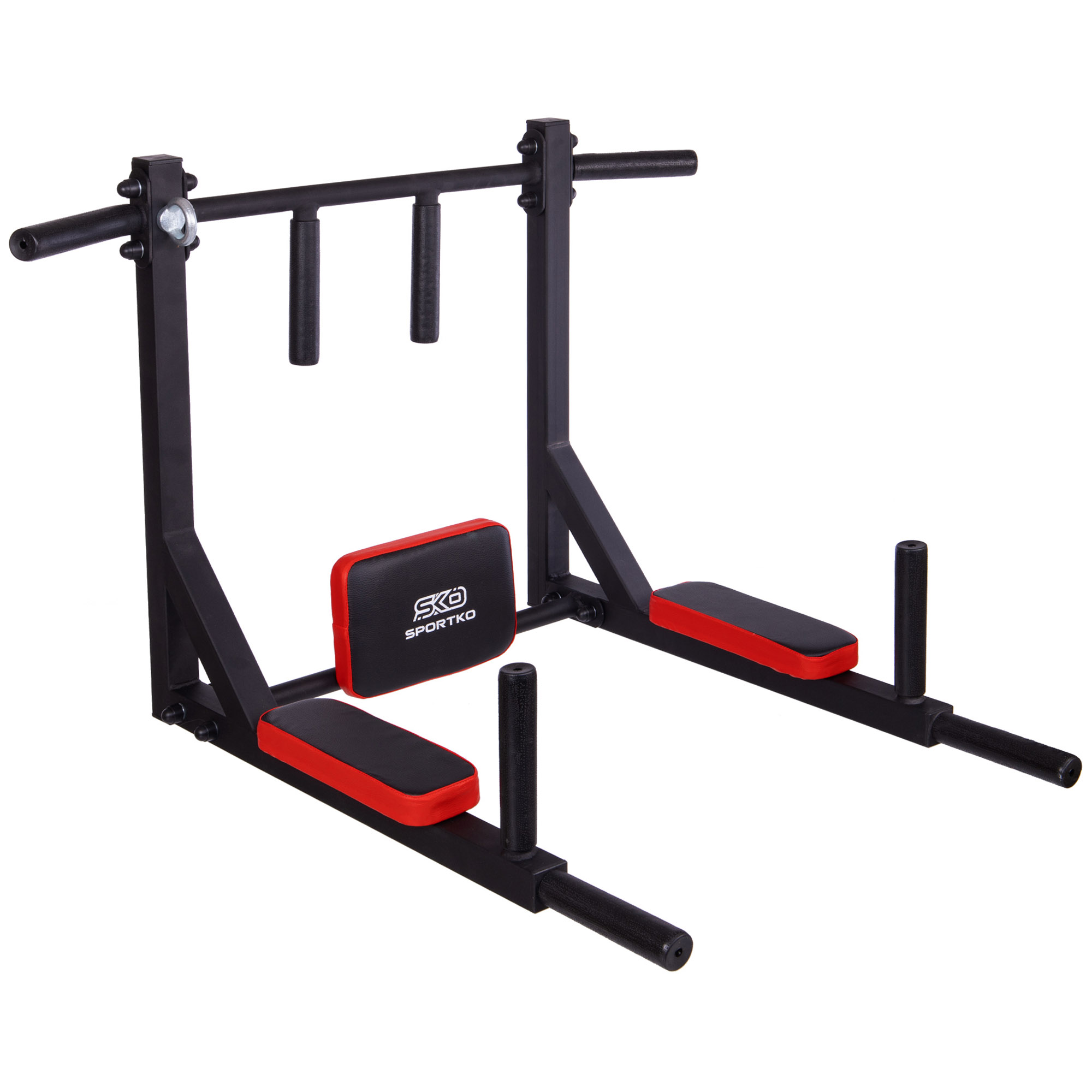Турник - крепление к стене SPORTKO BO-4066 T4 вес пользователя до 130кг 110x42x60см Черный