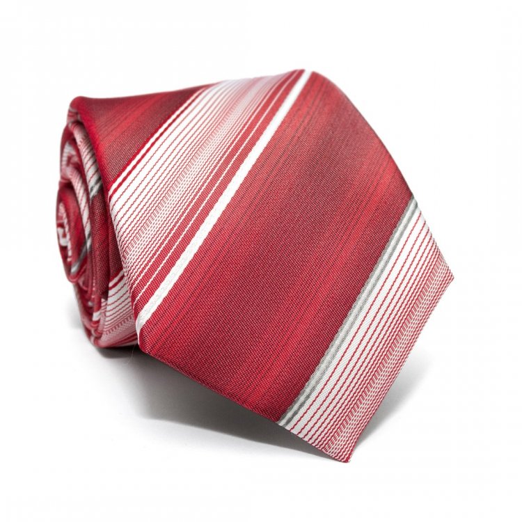 Краватка C&A Чоловічий Червоний У Смужку CA-4137
