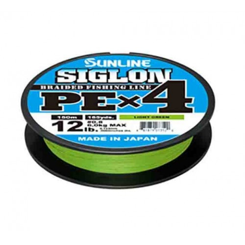 Шнур 1658-09-40 Sunline Siglon PE х4 300m (салат.) #1.2/0.187mm 20lb/9.2kg