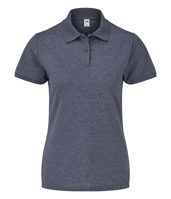 Поло Fruit of the loom 65/35 Polo Lady-Fit XL Темно-синий (63-212-0)