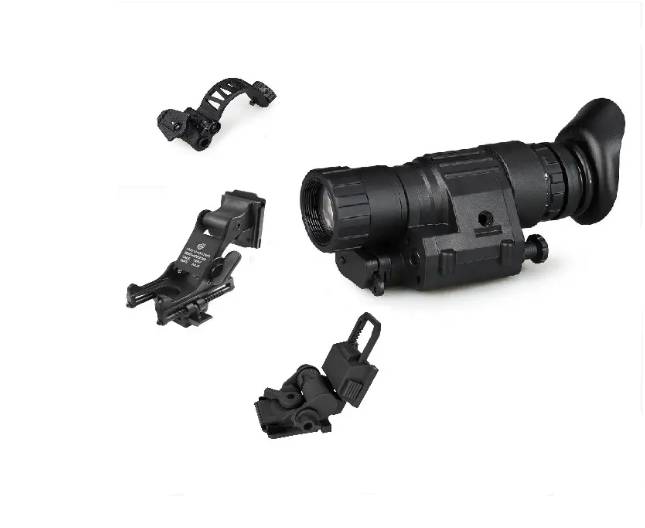 Монокуляр ночного видения PVS 14 с креплениями Mount + крепление Rhino рог + кронштейн FMA L4G24