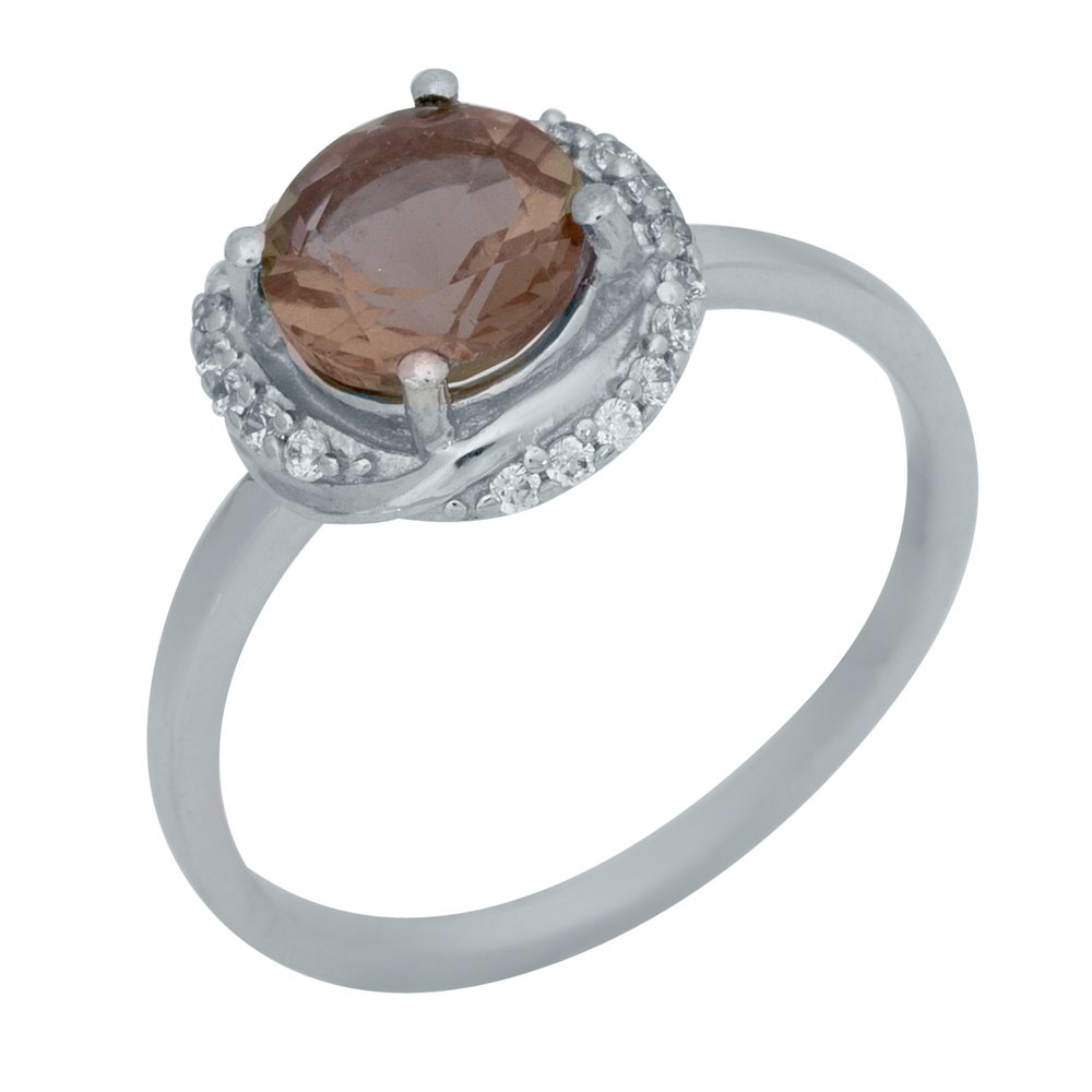 Серебряное кольцо SilverBreeze с Султанит султанитом 1.57ct (1983867) 17 размер