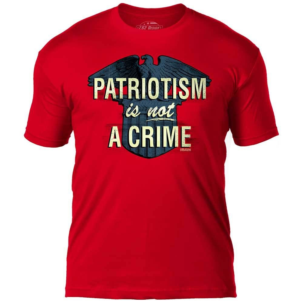 Футболка 7.62 Design Patriotism Is Not A Crime M Червоний (762-001-555RD-M)