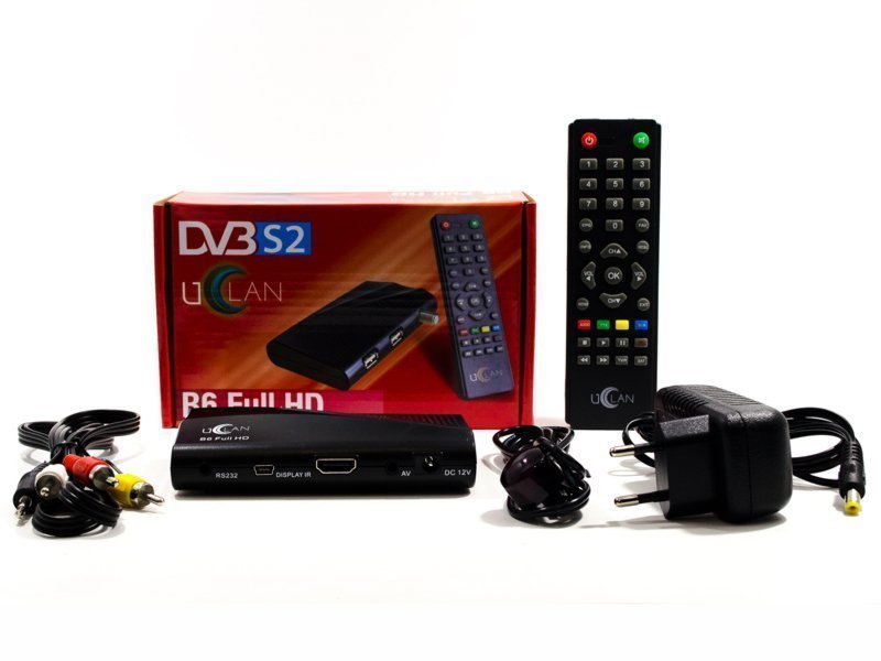 Спутниковый ресивер uClan B6 Full HD