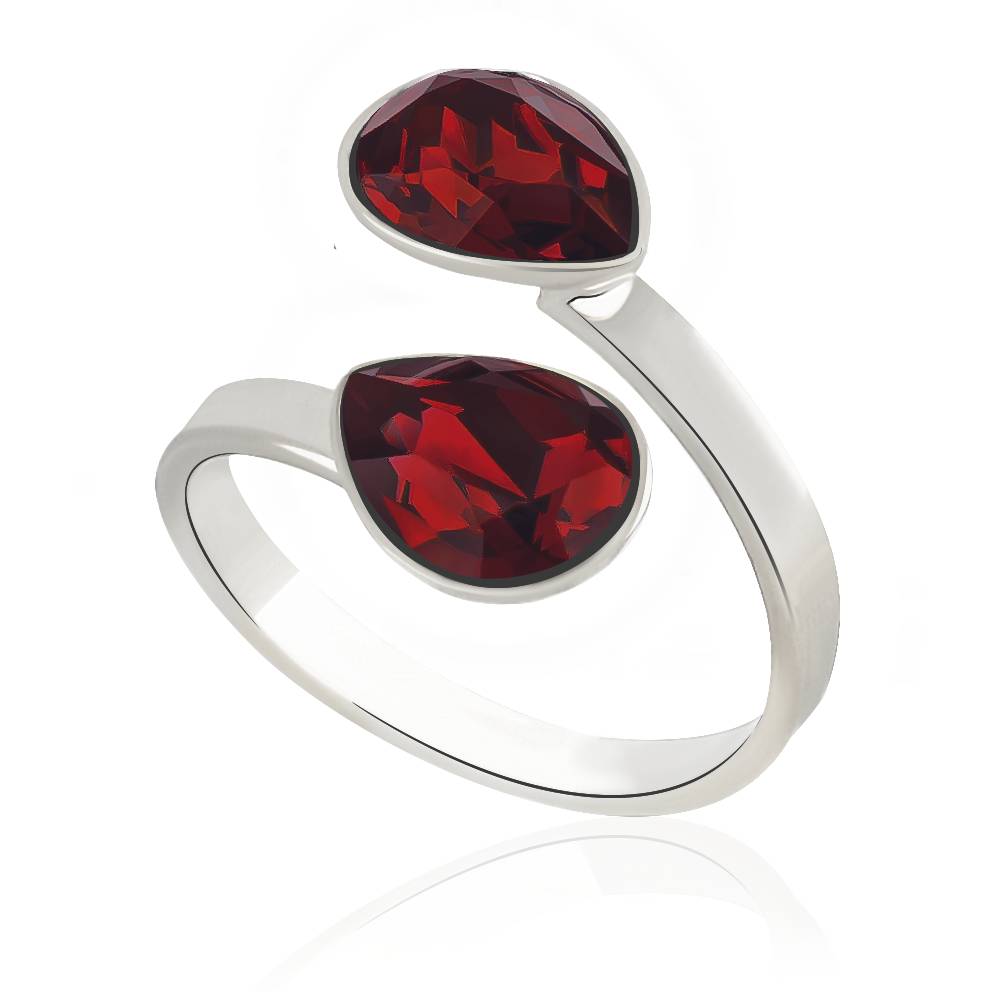 Кільце KOBI Nicoll з камінням Swarovski Регульований/Безрозмірне (7470-0893-10-32)