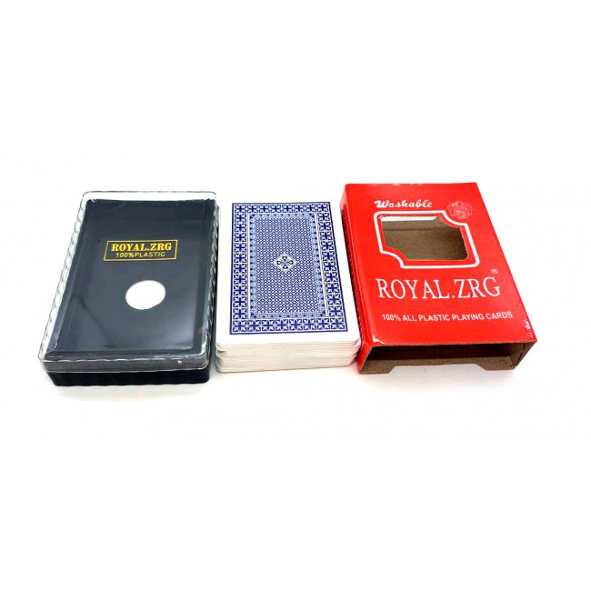Карты игральные DUKE Royal Синяя рубашка (DN34727BL)