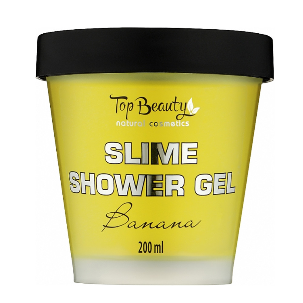 Гель-слайм для душу Top Beauty Slime Shower Gel Banana 200 мл (4820241303915)