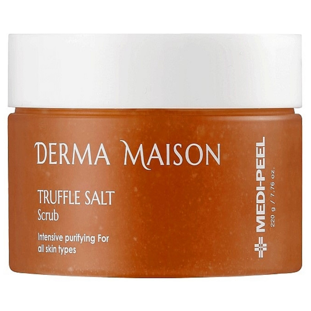 Гоммаж для лица с трюфельной солью MEDI-PEEL Derma Maison Truffle Salt Scrub 220 г (8809409346151)