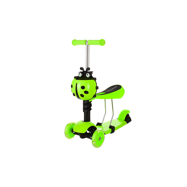 Дитячий самокат триколісний 3 в 1 Maxi Scooter JR 3-016 Green iTrike