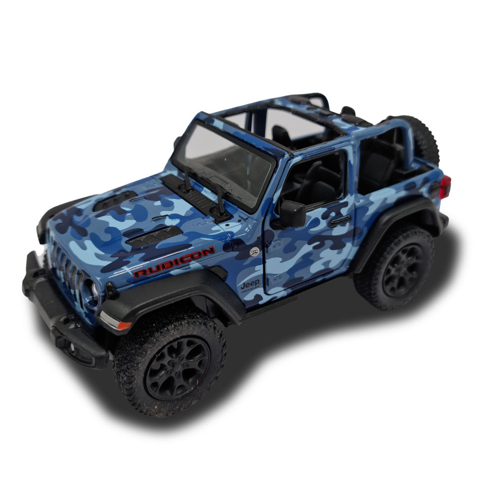 Металлическая машинка Джип Kinsmart KT5420WA инерционная 1:34 Синий