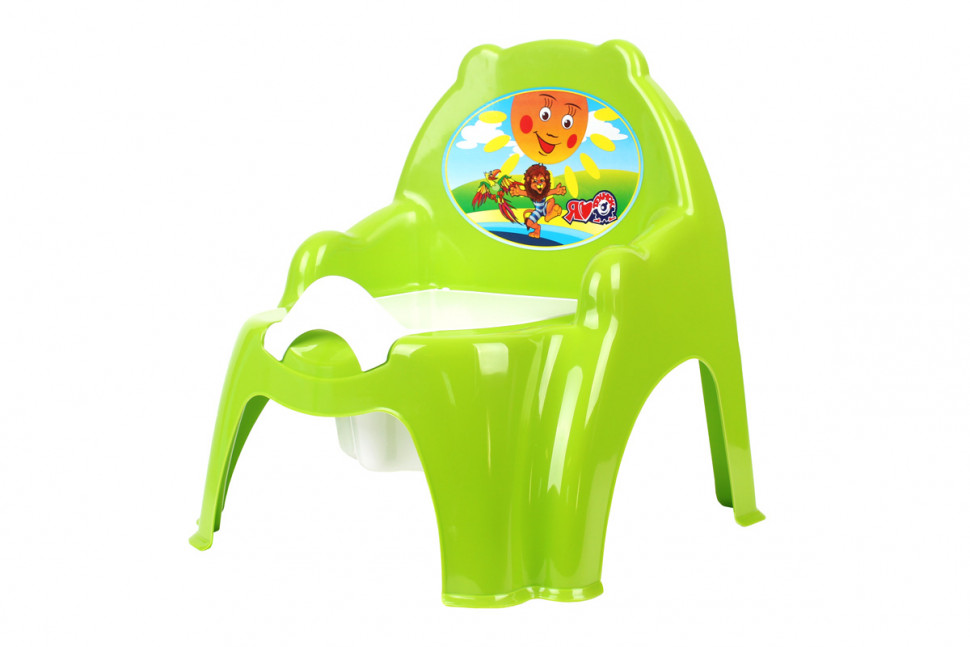 Горшок детский кресло ТехноК 4074TXK Зелёный