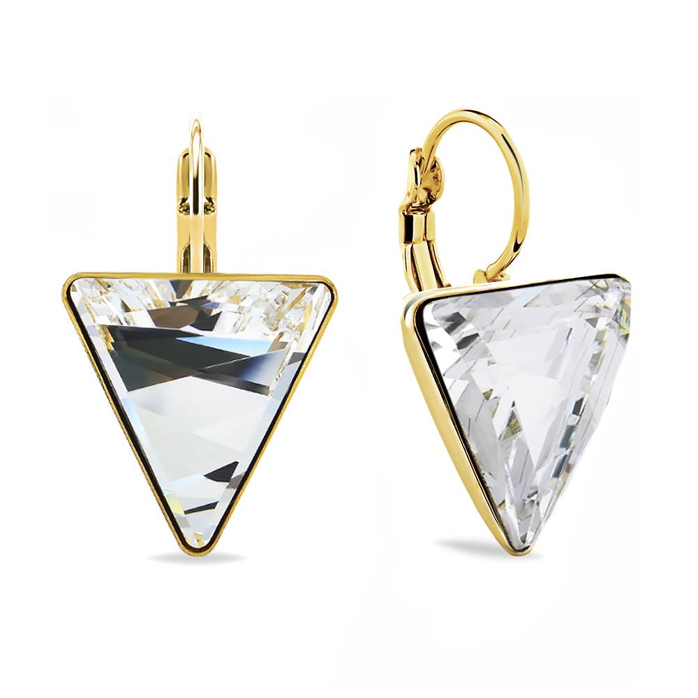 Сережки KOBI Trojuhelnik 15 мм зі Swarovski (7440-5104-02-35)